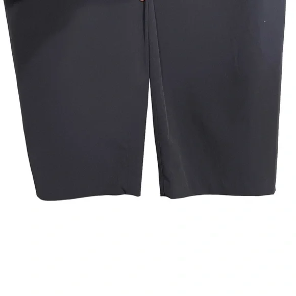 NIC + ZOE Tech Stretch Relaxed Ankle Pants Black Size 12 Slim Straight Leg - Picture 6 of 10